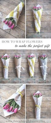 how to wrap bouquet of flowers: How does the choice of wrapping material reflect one's personality?